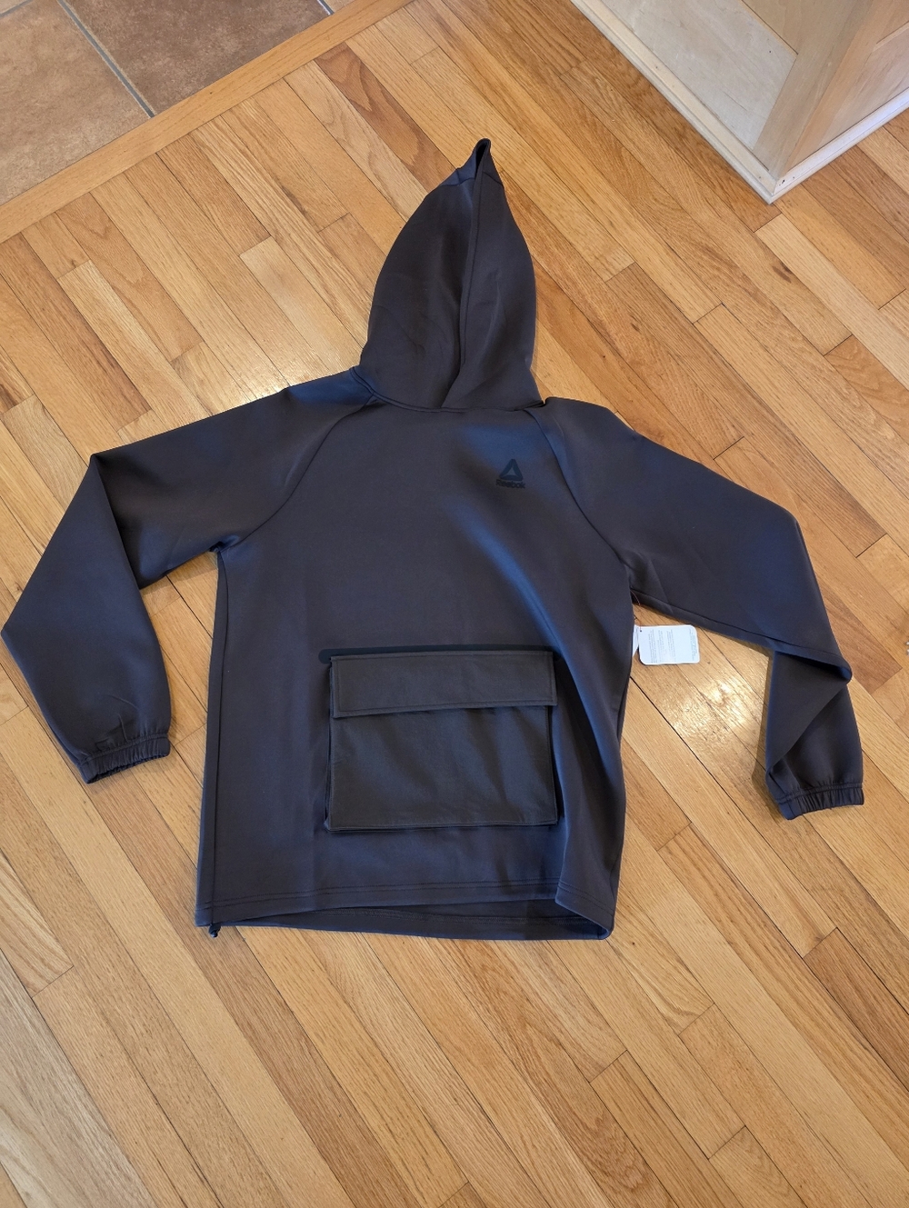 Reebok Men's Hooded Kangaroo Pocket Sweatshirt